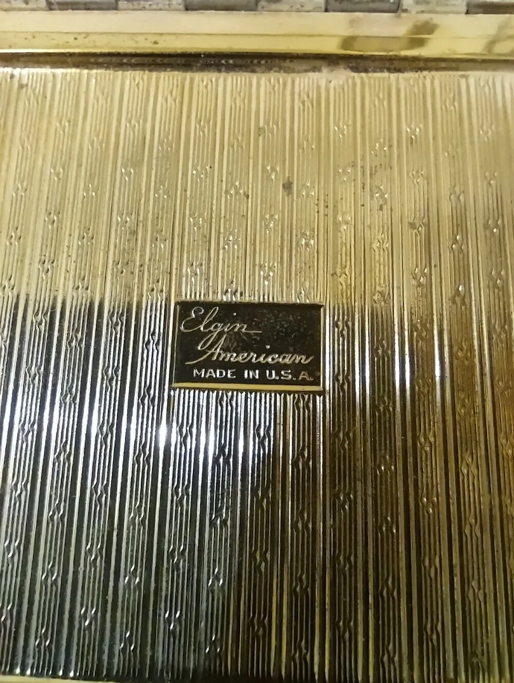 Vintage elegant brass